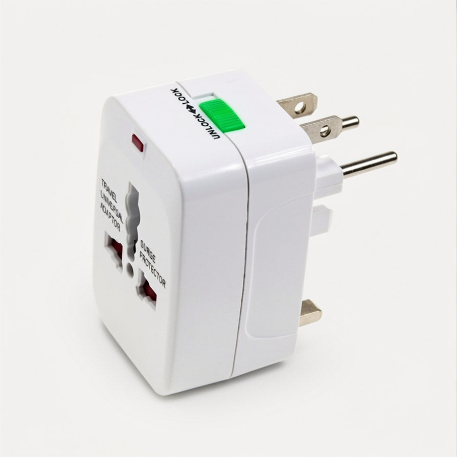 ADAPTADOR UNIVERSAL DE ENCHUFE PARA VIAJE